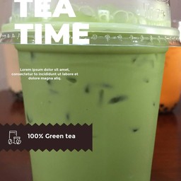 ชาเขียวนมเย็น