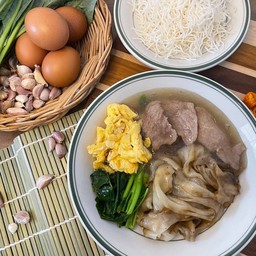 ราดหน้า+ไข่