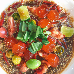 ตำเหลาไข่แดงเค็ม