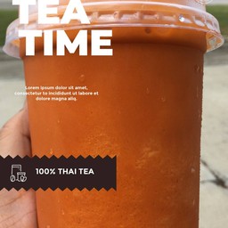 ชาไทยนมเย็น