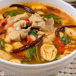 ต้มแซ่บกระดูกอ่อนสูตรร้านตำนางงาม