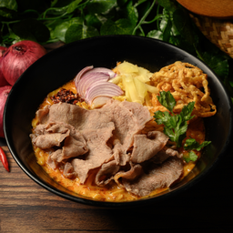 ข้าวซอยเนื้อริบอาย