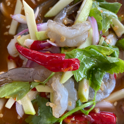 ยำกุ้งสด