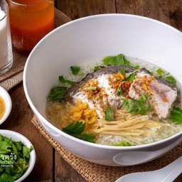 ข้าวต้มปลากระพง