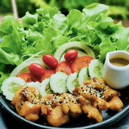 สลัดไก่ย่าง