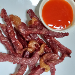 หมูเเดดเดียวทอด