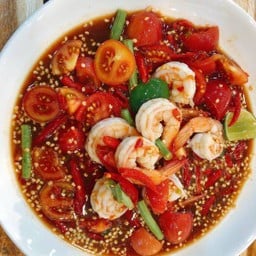 ยำกุ้งสุก