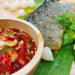 กุ้งแก้วแช่น้ำปลา