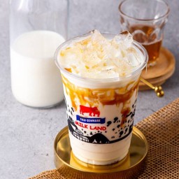 นมสดคาราเมล เย็น(deli)