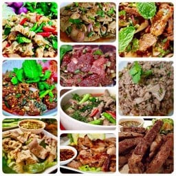 ลาบลุงหนวด
