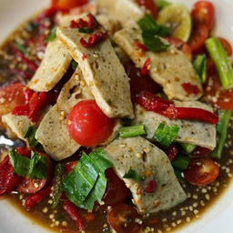 ตำเหลาหมูยอ