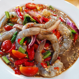 ยำกุ้งสด