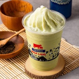 ชาเขียวนมสด ปั่น(deli)