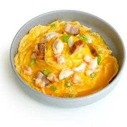 ไข่ข้นบ้านหญิง เป็นกับข้าว (ไข่3ฟอง)