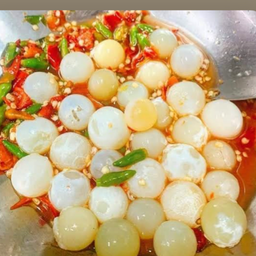 ตำเกาเหลาไข่ปลาริวกิว