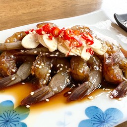 ชุดกุ้งดองซีอิ๊ว