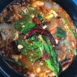 ต้มแซ่บคอหมูย่าง