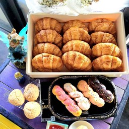 3Xครัวซองเนยสด+แยมสตอเบอรี่