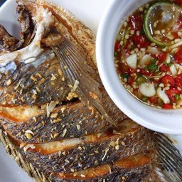 ปลานิลทอด 1 ชุด