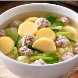 แกงจืดหมูสับเต้าหู้ไข่
