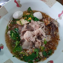 เกาเหลา + ข้าวเปล่า