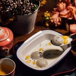 บัวลอยนมสดแปะก๊วย