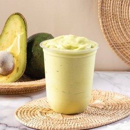 อโวคาโด้ปั่นนมโอ๊ต  Avocado smoothie Oat milk
