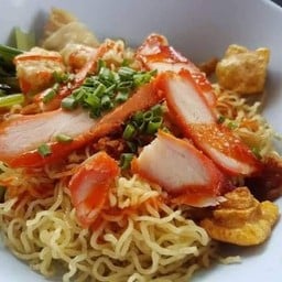 บะหมี่น้ำ& แห้ง หมูแดง