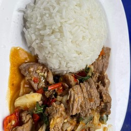 กะเพราเนื้อสับ