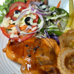 สเต็กไก่สไปซี่ Chicken Spicy Steak