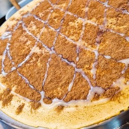 เครปวานิลา ไมโล+นมข้น