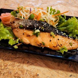 แซลมอนย่างเทอริยากิ