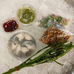 หอยนางรมทรงเครื่อง(ชุดเล็ก)