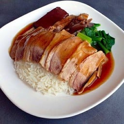 ข้าวหน้าเป็ดพะโล้ เป็ดอย่างเดียว