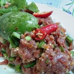 ก้อยมะนาวเนื้อ