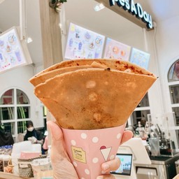 พริกเผาไก่หยอง เครป