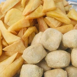 เต้าหู้ทอดจริงใจ  ตลาดนัดบ้านท่อ