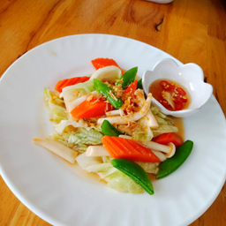 ผัดผักน้ำมันหอย