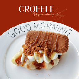 ครอฟเฟิล กรีกโยเกิร์ต บิสคอฟ คาราเมล