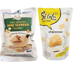แพคคู่ เต้าหู้อบกรอบ ออริจินอล 1 + โนริสาหร่าย 1