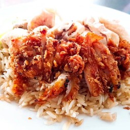 ข้าวมันไก่ทอด