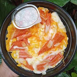 ข้าวไข่ข้นปูอัด