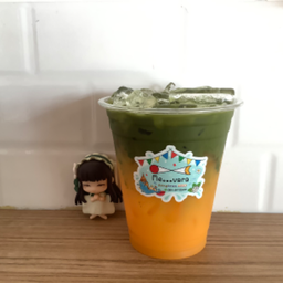 Matcha Fresh Orange (มัทฉะน้ำส้มสด)