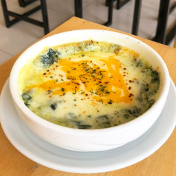 DL ผักโขมอบชีส