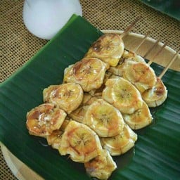 โก้ต้นกล้วยทับน้ำกะทิตลาดนัดแม่กิมฮั้ว Banana Market Tree Thap Mae Kim Hua