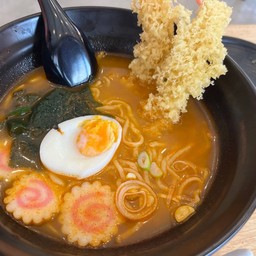 ราเมงโชยุกุ้งเทมปุระ