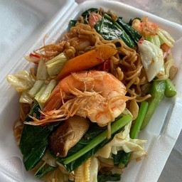 ผัดมาม่าขี้เมากุ้ง