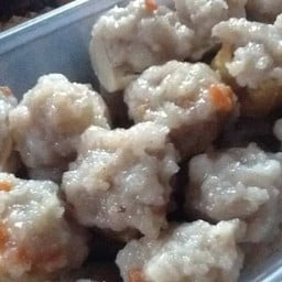 ยำลูกชิ้นปลา@Bangnamphueng