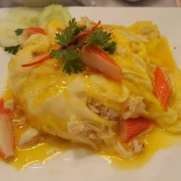 ข้าวไข่ข้นปูอัด