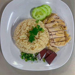 ข้าวมันไก่ต้ม